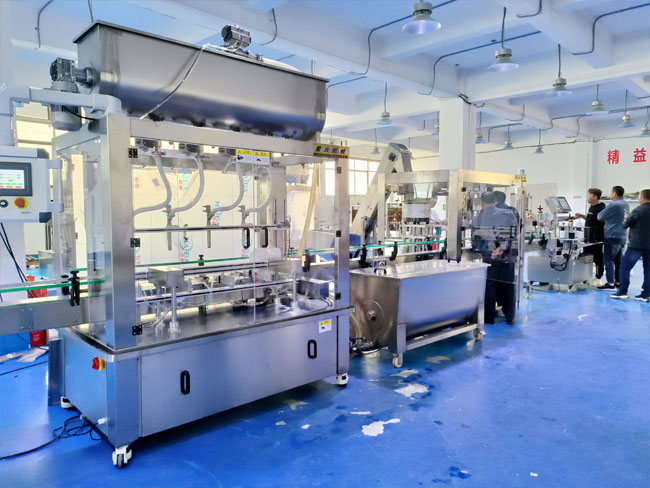 5-10升壶装化工液体定量灌装机