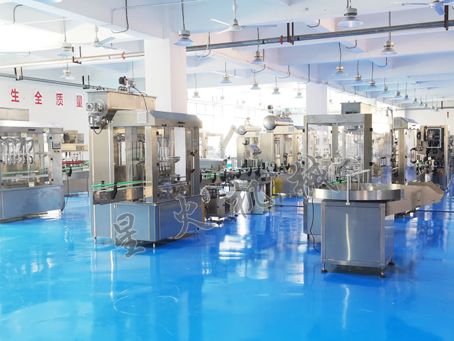 江苏南京星火灌装机械生产车间